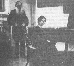 Ванда Ландовска и Лев Толстой, 1907
