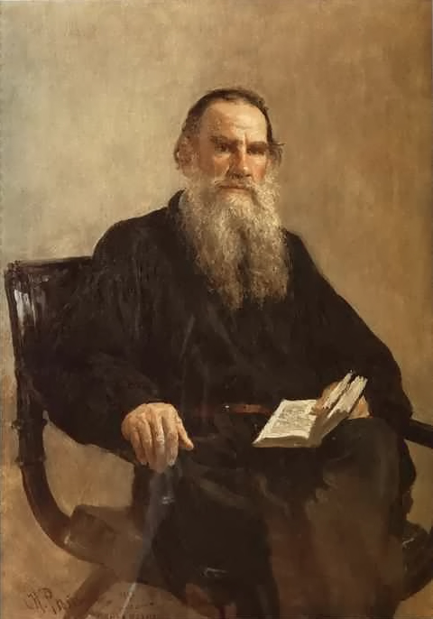 И.Е.Репин. Портрет Льва Толстого, 1887